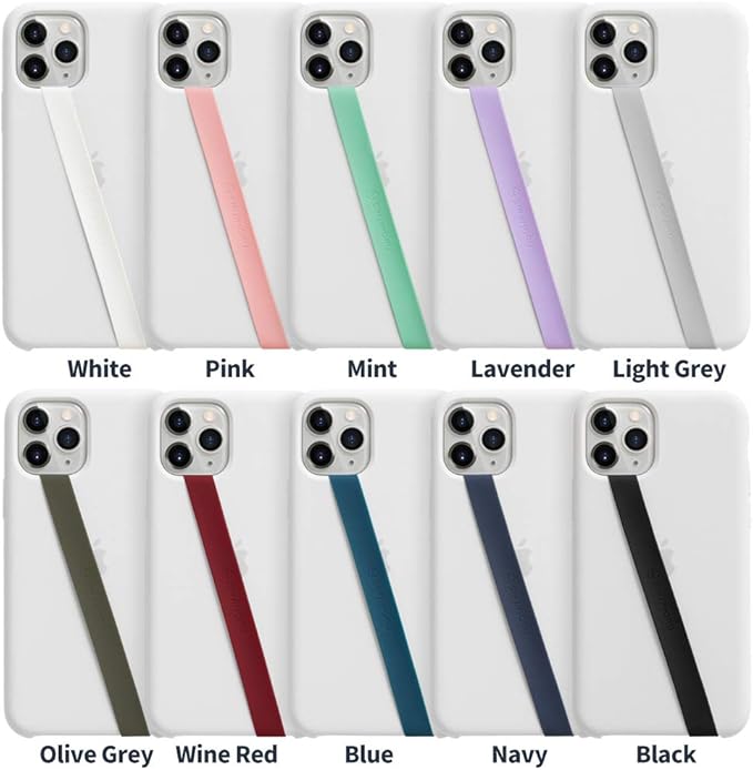 Sinjimoru Stretchable Silicone Phone Strap, Flexible and Elastic Grip Holder - Image 6