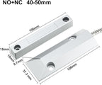 uxcell Rolling Door Contact Magnetic Reed Switch Alarm - Image 2