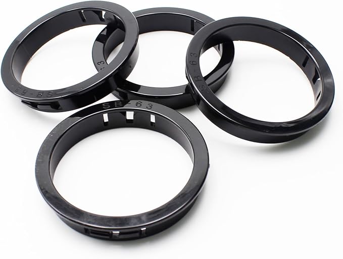 2-1/2" Black Snap-in Knockout Insulating Bushing Grommets, Plastic Cable Hole by EASYEAH