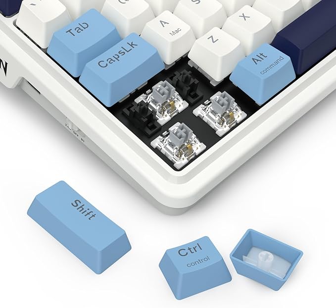 Redragon K728 PRO 80% Wireless Gasket RGB Gaming Keyboard, 3-Mode 87 Keys TKL - Image 4