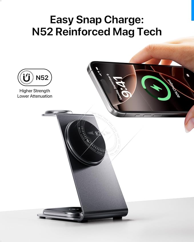 Intoval 3 in 1 Wireless Charging Station - Image 3