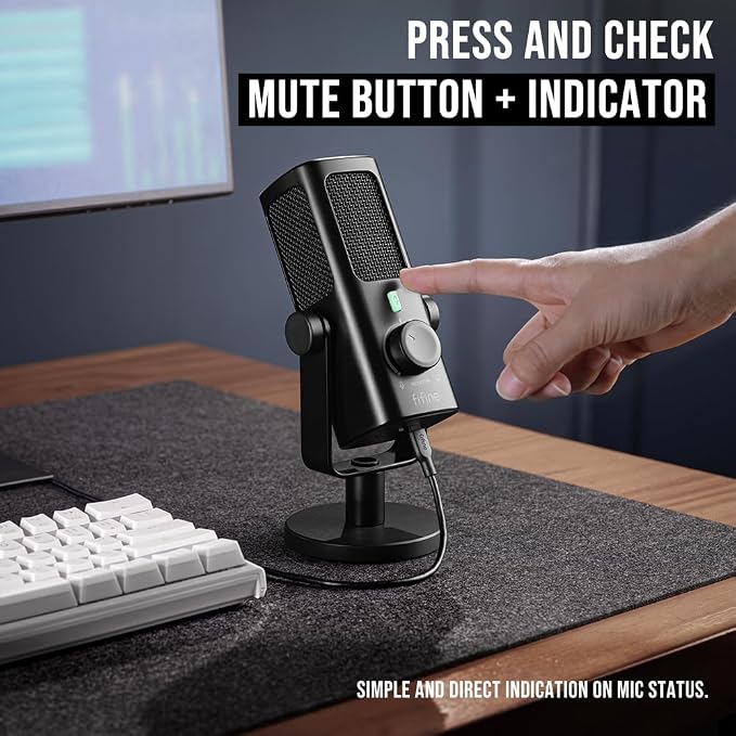 FIFINE USB-Podcast-Condenser-Microphone - Image 6