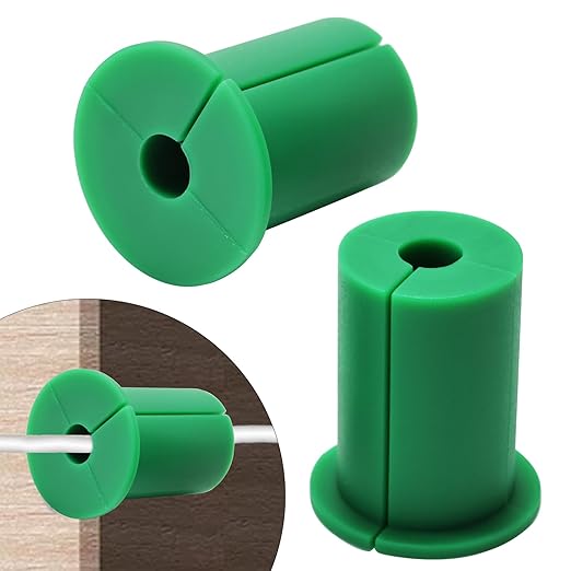 2pc Starlink Cable Grommet 1" Silicone Waterproof Wall Hole Pass Through Split by EASYEAH