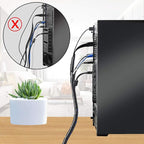 20Ft XHF 1/2" Spiral Cable Wrap 12mm Cord - Image 2