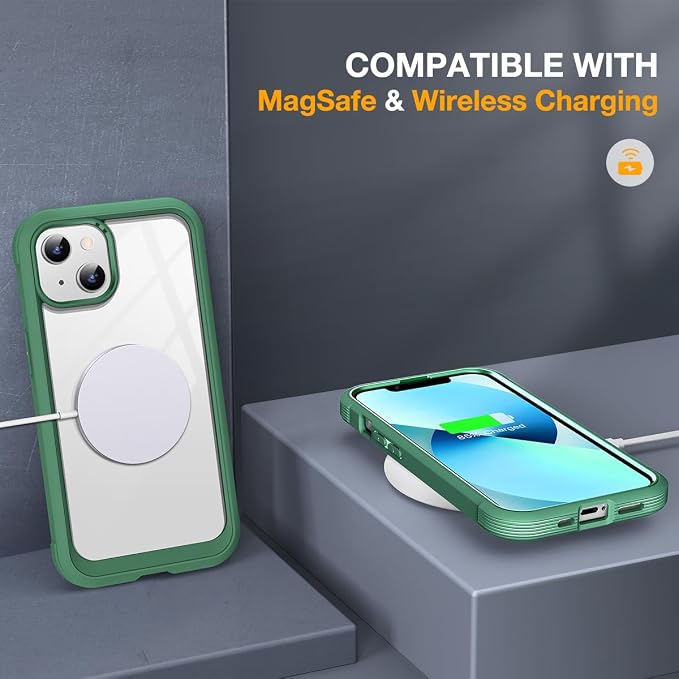 Miracase for iPhone 13 Case 6.1'', Full-Body Bumper Phone case - Image 5
