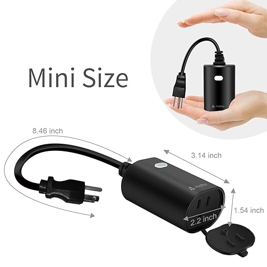 Minoston Outdoor Smart Plug, Matter Smart Plug, Smart Home Wi-Fi Outlet IP65 - Image 8