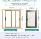 VKX Adjustable DIY Magnetic Window Screen, Fiberglass Mesh, Strong Magnetic - Image 7