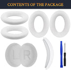 SOULWIT Ear Pads Cushions + Headband + Silicone Earpads Cover Protector - Image 3