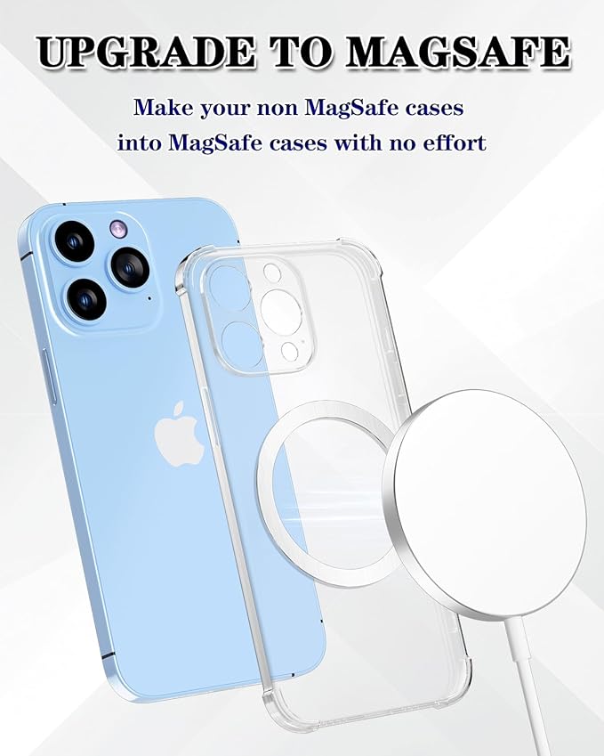 Metal Rings, Ultra-Thin for MagSafe Sticker, Magnetic Adapter, Phone - Image 2