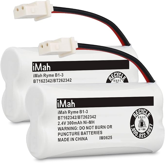 iMah BT162342 BT262342 Cordless Phone Batteries Compatible by iMah
