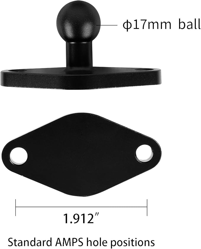 xik Metal 1/4"-20 Mount with Drill Plate Base - Image 5