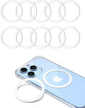 Metal Rings 10PCS, Ultra-Thin for MagSafe Sticker, Magnetic Adapter, Phone by KALAPOP