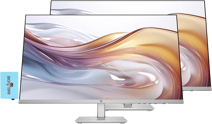 HP Series 5 527sh Monitor 27" 100Hz IPS FHD 99% sRGB Display, Adjustable Height - Image 2