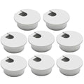 Desk Grommet 1-3/8", Desk Cord Hole Cover, Cable Grommet ABS Plastic, Desk Hole by BOPOREAE