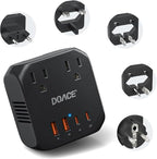 DOACE 2000W Voltage Converter US to Europe by DOACE