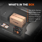 Litime 12V 140Ah Bluetooth Dual Purpose 1000 CCA Marine Battery - Image 9