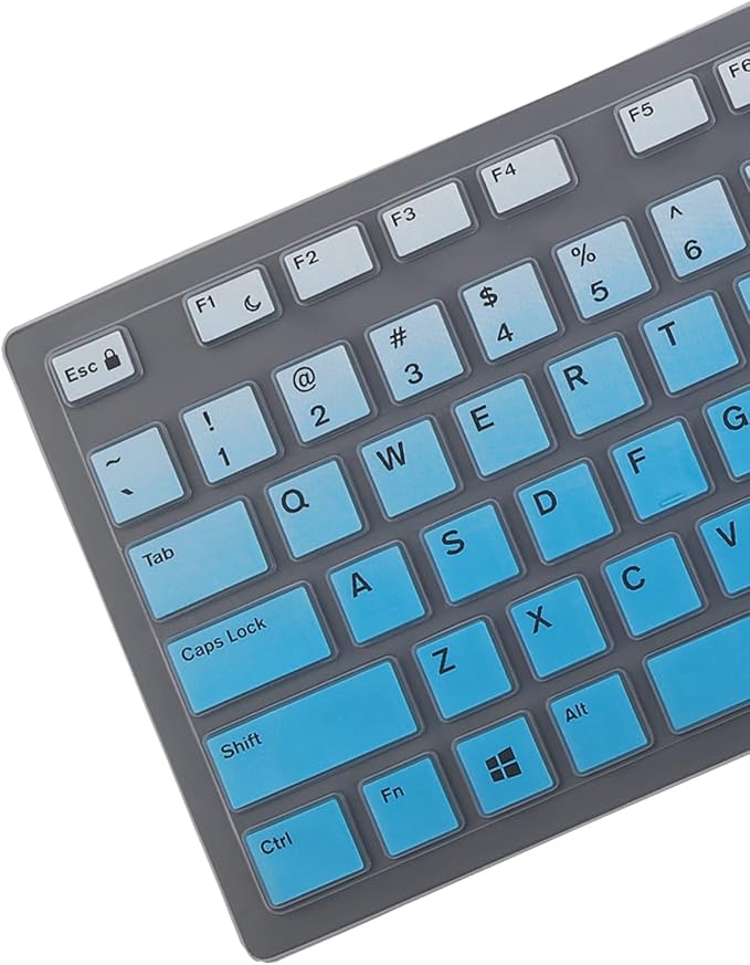 Keyboard Cover Skin for Dell KM636 KB216 KB216t KB216d KB216p Wired & Wireless - Image 3
