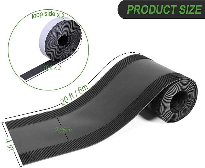 Floor Cable Covers - 20ft Oxford Fabric Cord Protector - Image 6