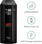 APC UPS Back-UPS Pro 1500VA UPS, 900W Battery Backup & Surge Protector - Image 4
