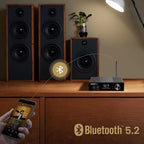 AIYIMA D03 Bluetooth 5.0 DAC Amplifier 150 Watt x 2 Stereo HiFi 2.1 CH Digital - Image 7