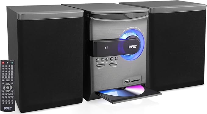 Pyle Home Stereo Shelf System - 30W Wireless BT Streaming by PyleUSA