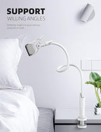Lamicall Phone Holder, Gooseneck Mount, Compatible - Image 4