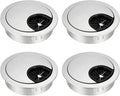 uxcell Cable Hole Cover, 2Inch/50mm Zinc Alloy Desk Wire Cord Cable Grommets by uxcell