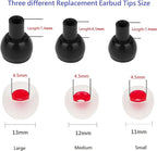 36 Pieces Medium Earbud Tips Soft and Comfortable Ear Bud Replacement Pieces - Image 2