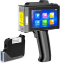 TIJ800P Handheld Inkjet Printer 1 inch Portable Handheld Printer Gun 5 Inch by TIKTONER