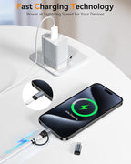Temdan 4 Pack Lightning to USB C Adapter - Image 4