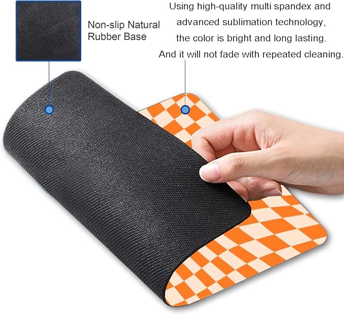 Mouse Pad, Washable Square Cloth Mousepad - Image 2