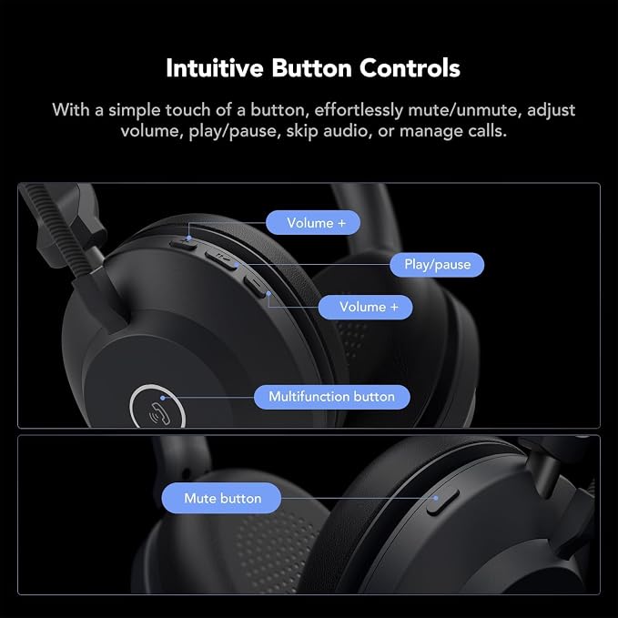 NUROUM HP21 USB Headset with Microphone - Image 6