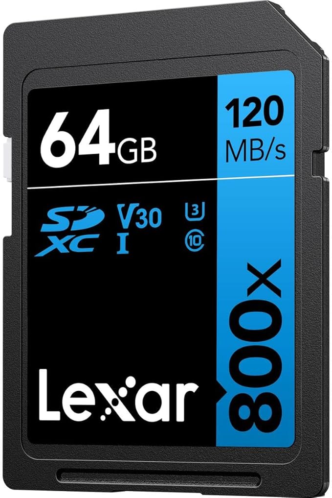 Lexar High-Performance 800x 64GB SDXC UHS-I Memory Cards, Full-HD & 4K Video - Image 8