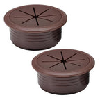 2 Pcs Desk Grommet 2-1/16" / 53 mm, Desk Hole Cover by EASYEAH