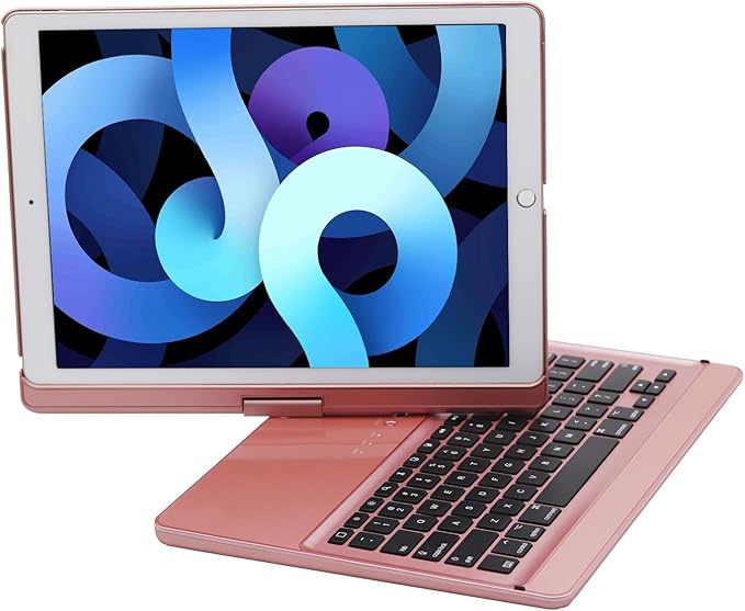 iPad pro 12.9 Keyboard case 2017 2nd 2015 1st Generation, 360 Rotatable - Image 6