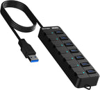 VEMONT 7-Port USB 3.0 Hub Suitable by VEMONT