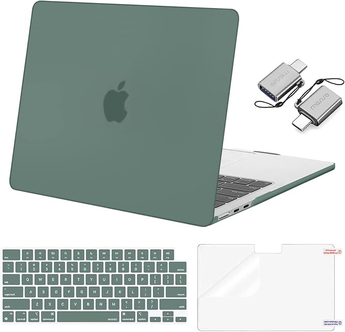 MOSISO Compatible with MacBook Air 13 inch Case 2025 2024 2023 2022 M4 A3240 M3 by MOSISO
