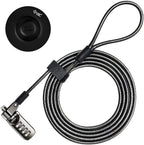 I3C Laptop Cable Lock 4 Digital Combination Lock Security Computer Cable Lock by I3C