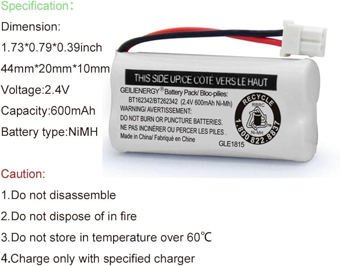 GEILIENERGY BT183342 BT283342 BT166342 BT266342 BT162342 BT262342 Battery - Image 3