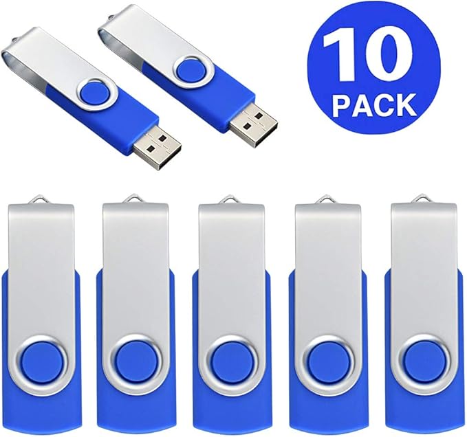 Aiibe 2GB Flash Drive USB Flash Drive Thumb Drives 2G USB 2.0 Memory Stick - Image 3