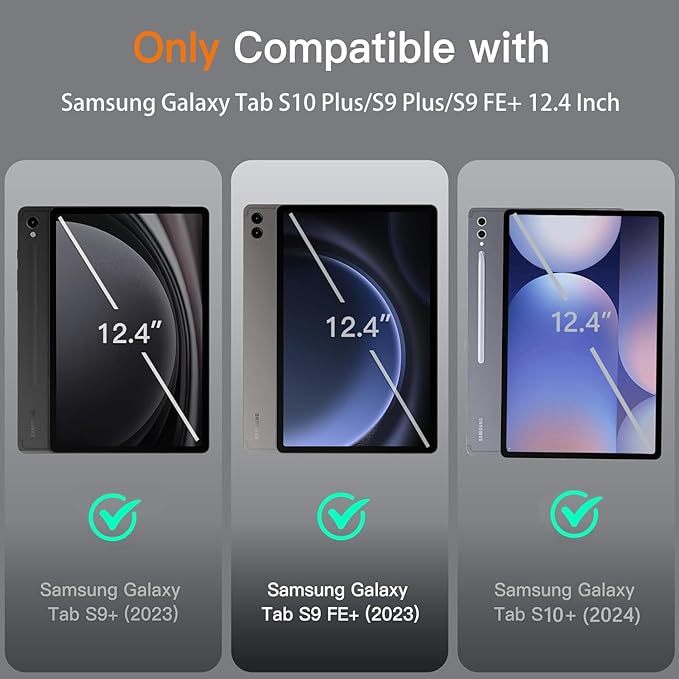 Galaxy Tab S9 FE+/ S9+ /S10+ 12.4 Inch Case - Image 2