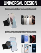 Magnetic Belt Clip Universal Wrist/Backpack Phone Holder Mount - Image 4