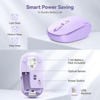 TECKNET Wireless Mouse, 2.4G Quiet Computer Mouse - Image 6