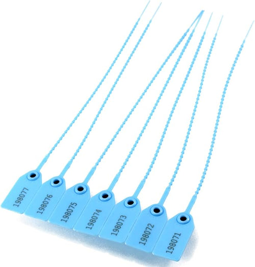1000 Numbered Plastic Tamper Seals, Zip Ties - Image 2