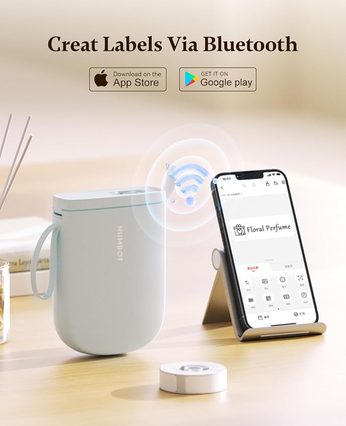 NIIMBOT Label Maker Bluetooth Mini Label Printer D11 2024 Version, Portable - Image 6