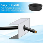 PATIKIL 50.6mm / 2 Inch Drill Hole, 1-3/4 Inch ID Rubber Grommets - Image 4