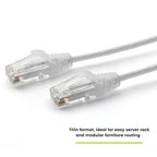 TRUECABLE Cat6 Component Rated Patch Cable, Unshielded, 28AWG Solid Copper - Image 3