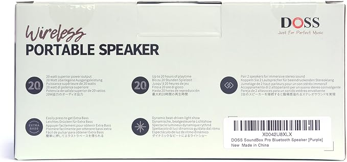 DOSS SoundBox Pro Bluetooth Speaker - Image 11