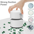 ODISTAR Desktop Vacuum Cleaner, Mini Table dust Sweeper Energy Saving - Image 3
