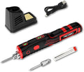 FrogBro Upgrade 11W 2500mAh Cordless Soldering Iron Kit, Max 968℉ Fast Heating by FROGBRO